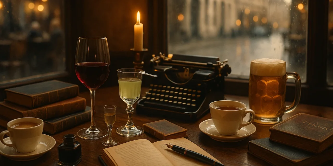 Famous Writers and Their Favorite European Drinks Famous Writers and Their Favorite European Drinks
