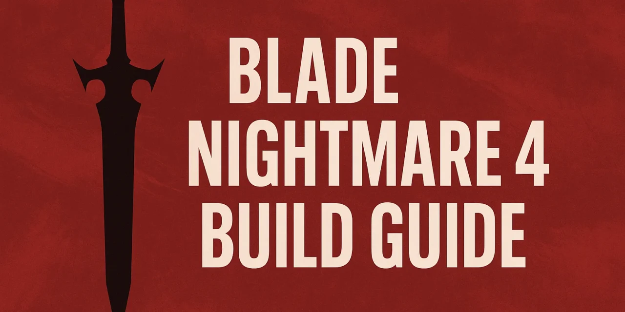 Blade Nightmare 4 Build Guide – Red Tree Perks, Cards, Boss Tips